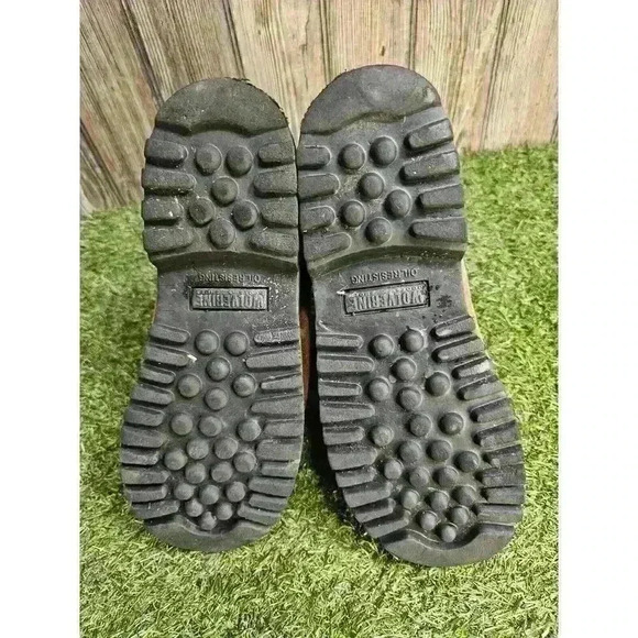 Wolverine W03805 8" Workboot Brown Leather Above Ankle Composite Toe Men's 12 EW - Picture 7 of 8